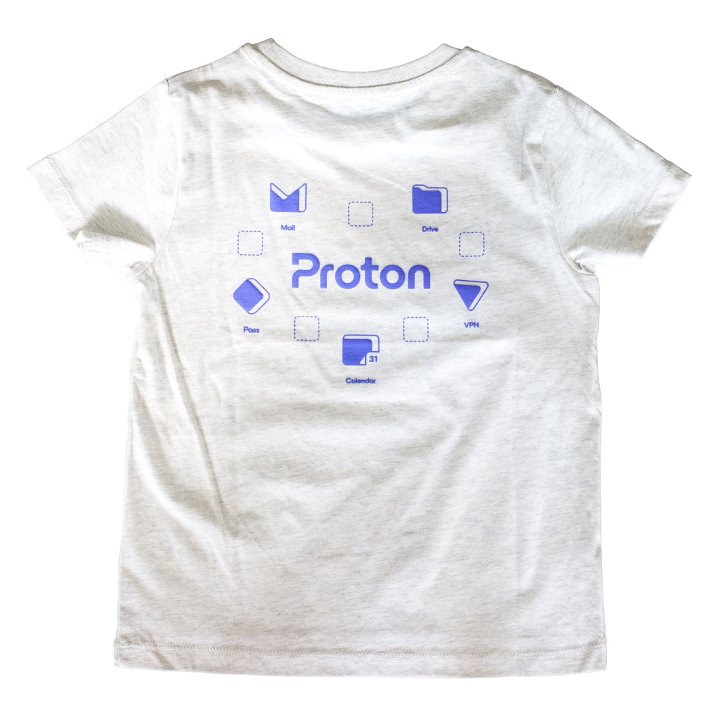 Proton Shop Privacy Squad Junior Emboss Tee – Proton Shop